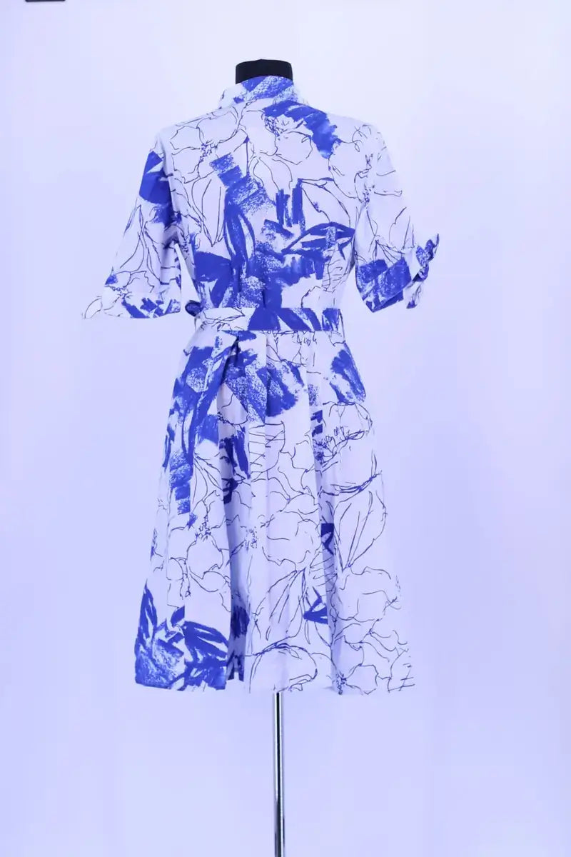 Robe Calvin Klein Bleu en Coton