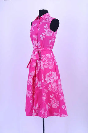 Robe Calvin Klein Rose en Coton