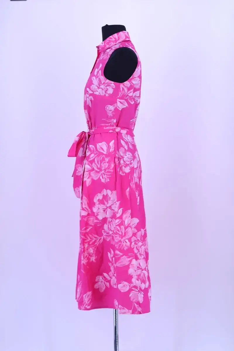 Robe Calvin Klein Rose en Coton
