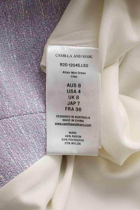 Robe Camilla And Marc Altair Violet en Synthétique