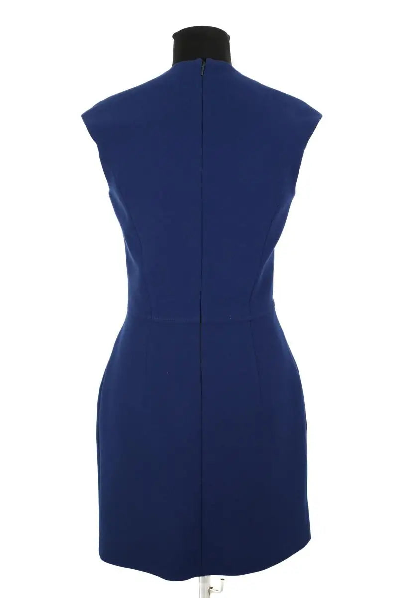 Robe Carven Bleu en Polyester
