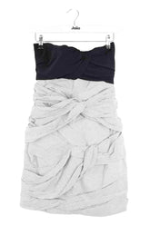Robe Carven Gris en Coton, taille M - Seconde Main