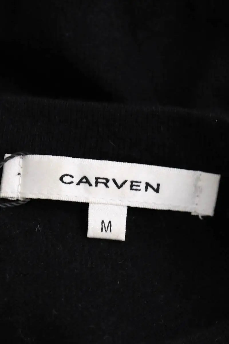 Robe Carven Noir en Laine