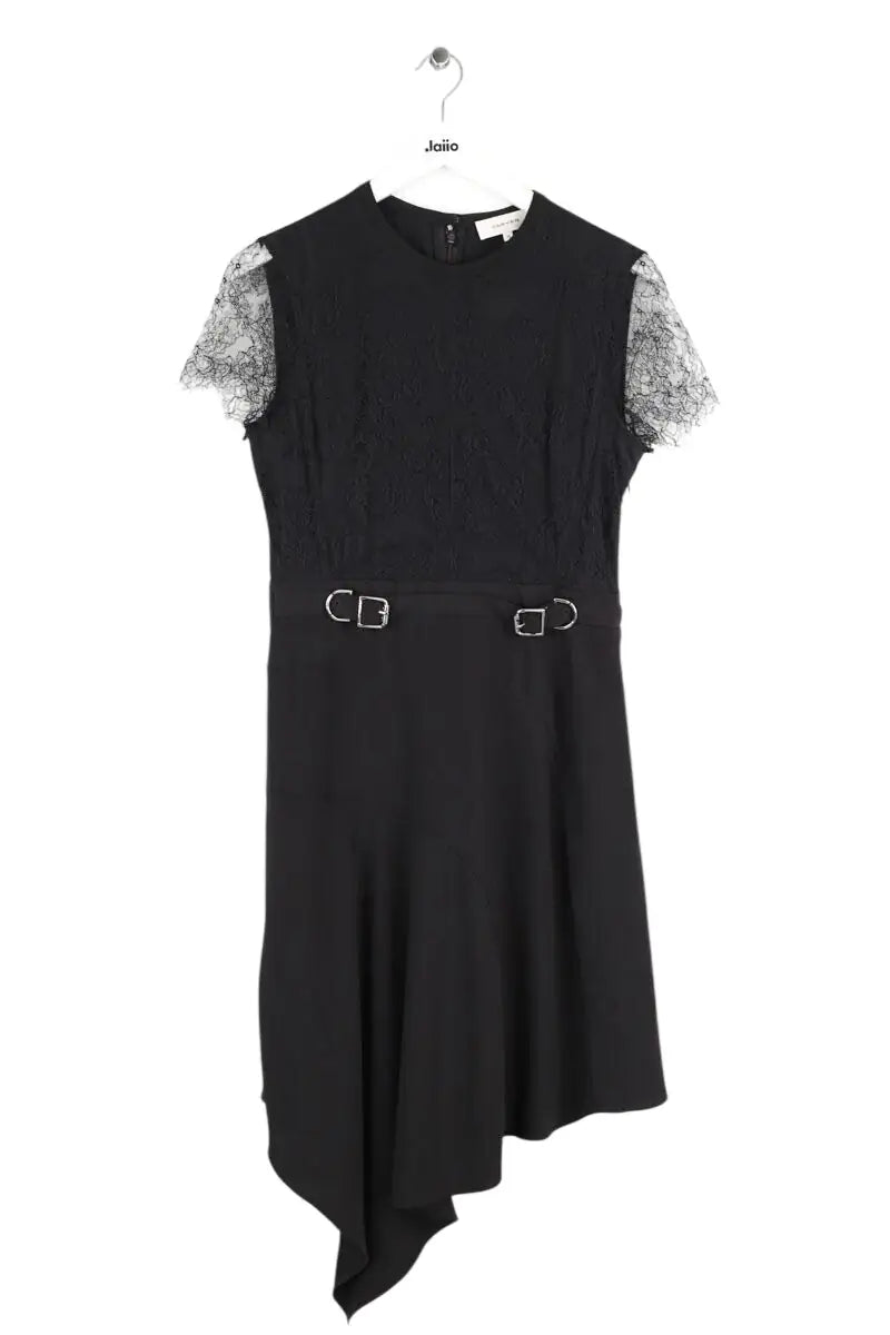 Robe Carven Noir en Polyester, taille M - Seconde Main
