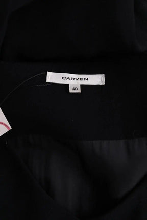 Robe Carven Noir en Viscose