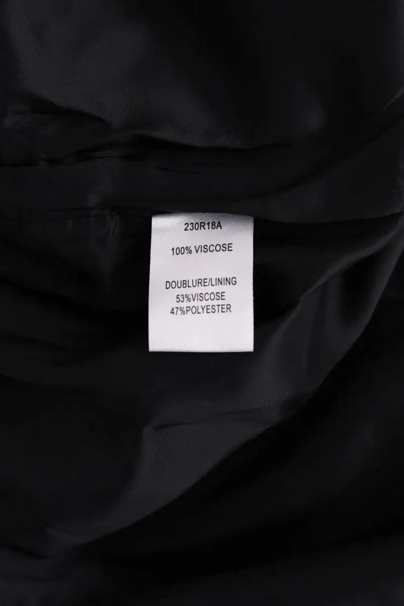 Robe Carven Noir en Viscose