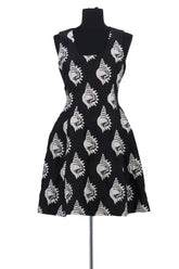 Robe Carven Noir en Viscose, taille S - Seconde Main
