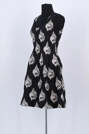 Robe Carven Noir en Viscose