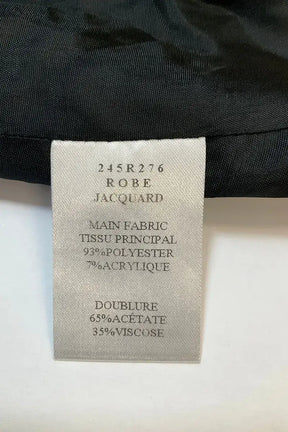 Robe Carven Noir en Viscose