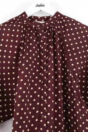 Robe Celine Marron en Viscose