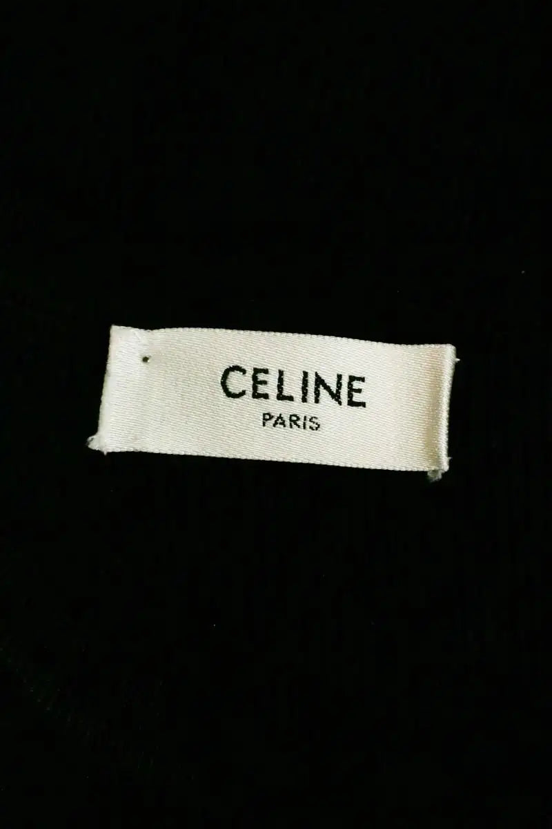 Robe Celine Noir en Coton