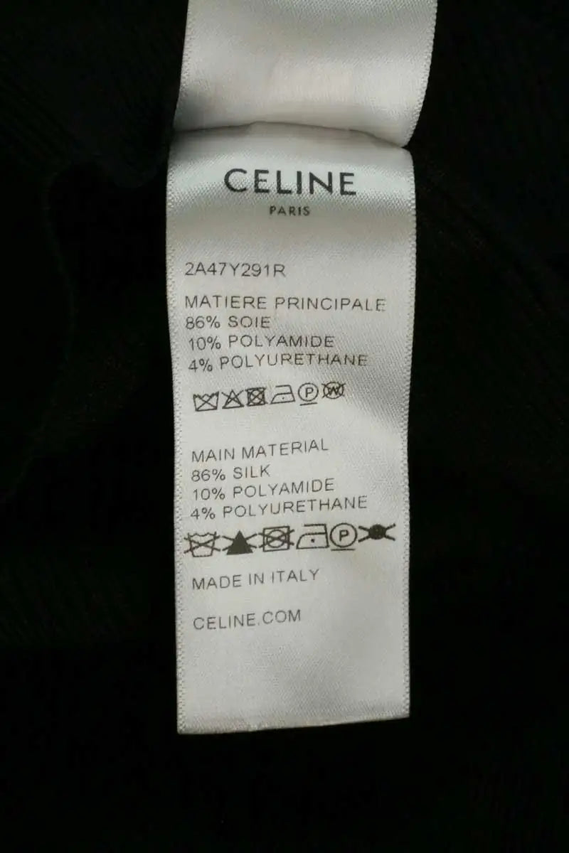 Robe Celine Noir en Coton