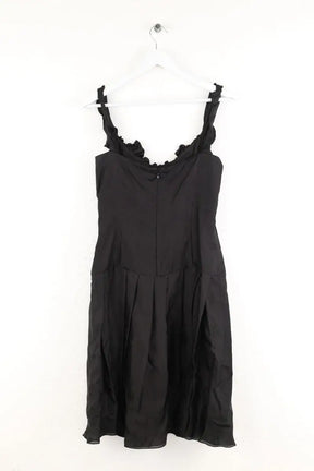 Robe Celine Noir en Soie
