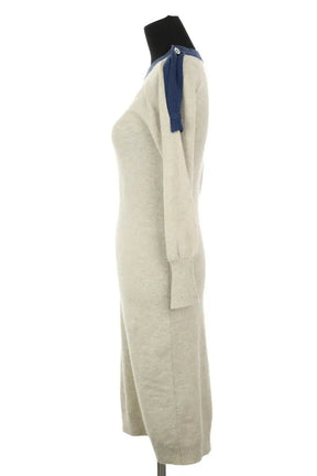 Robe Chanel Gris en Cachemire
