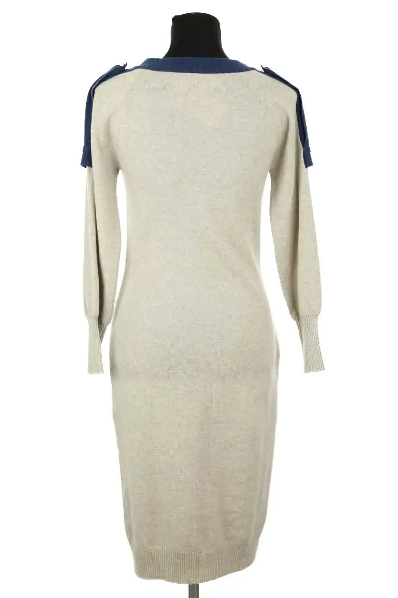 Robe Chanel Gris en Cachemire