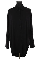 Robe chemise Mes Demoiselles Noir en Synthétique, taille S - Seconde Main