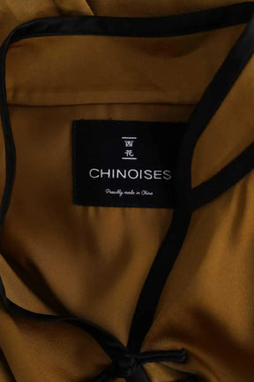 Robe CHINOISES by Voyageuses Kaki en Synthétique