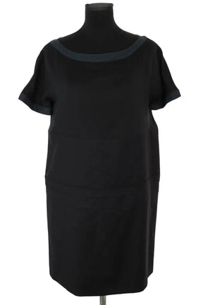 Robe Chloé Noir en Soie, taille XL - Seconde Main