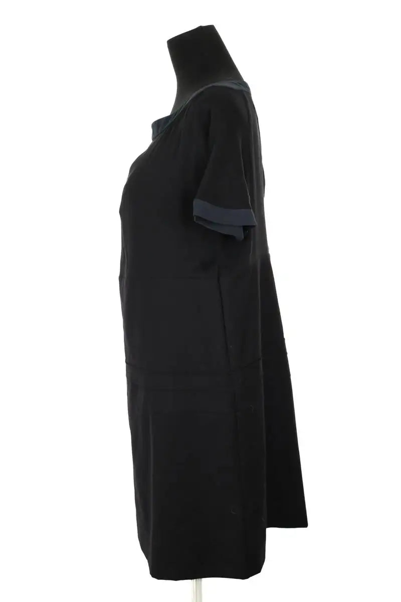 Robe Chloé Noir en Soie