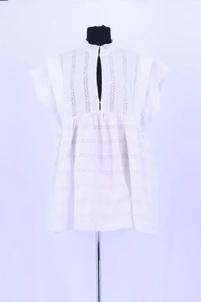 Robe Claudie Pierlot Blanc en Coton