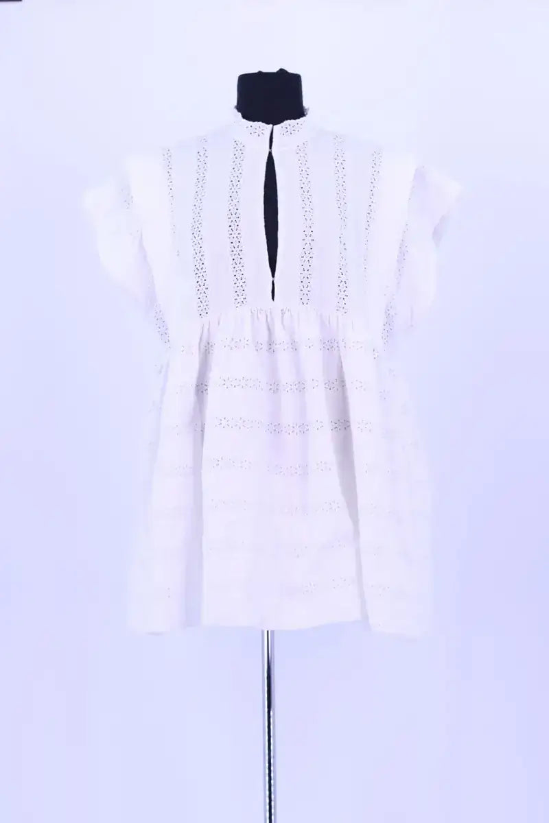Robe Claudie Pierlot Blanc en Coton