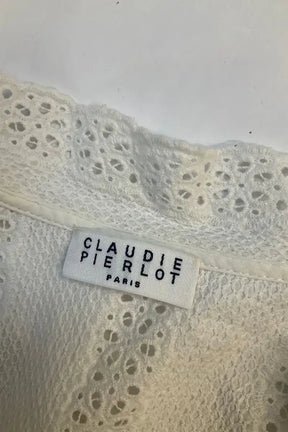 Robe Claudie Pierlot Blanc en Coton