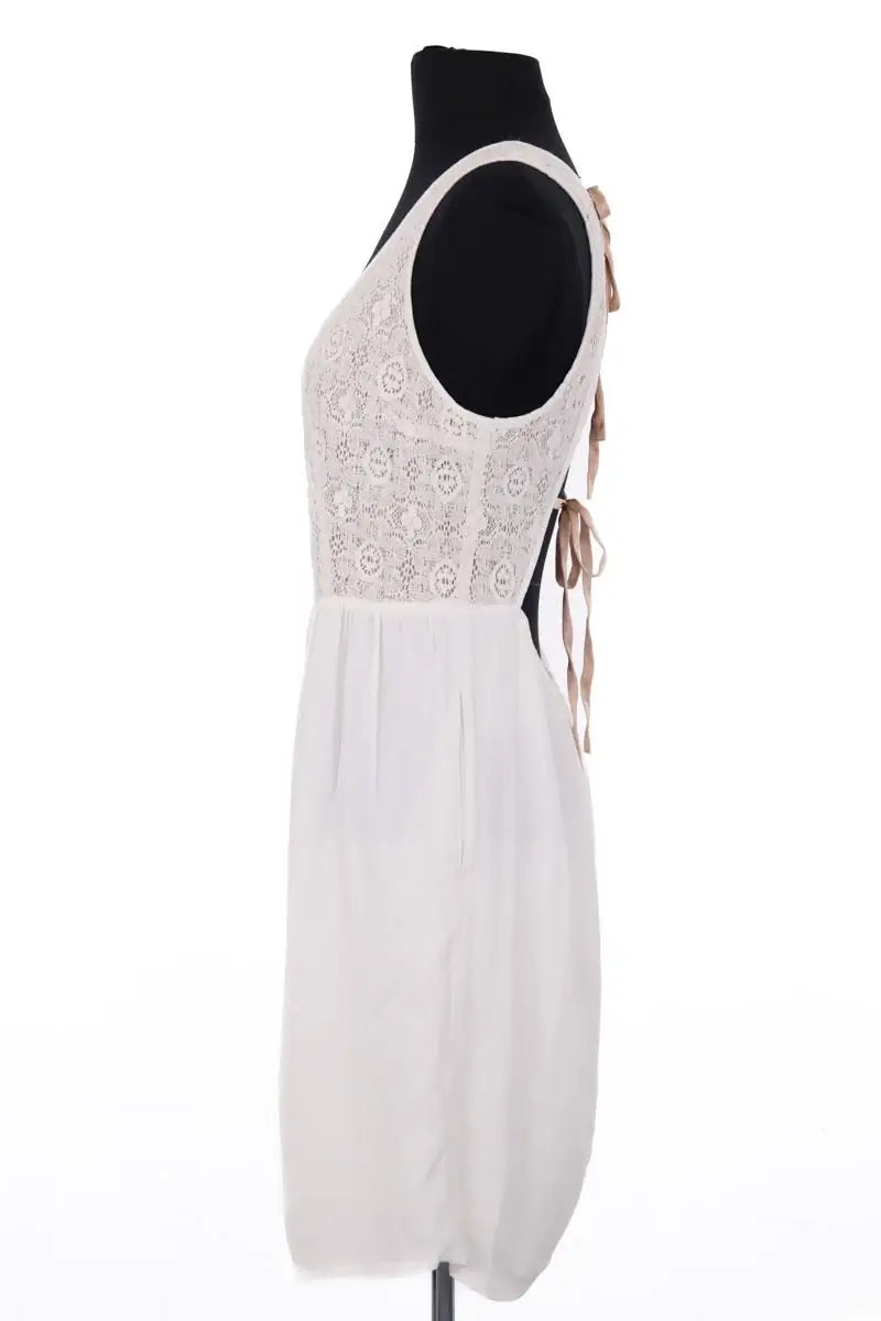 Robe Claudie Pierlot Blanc en Coton