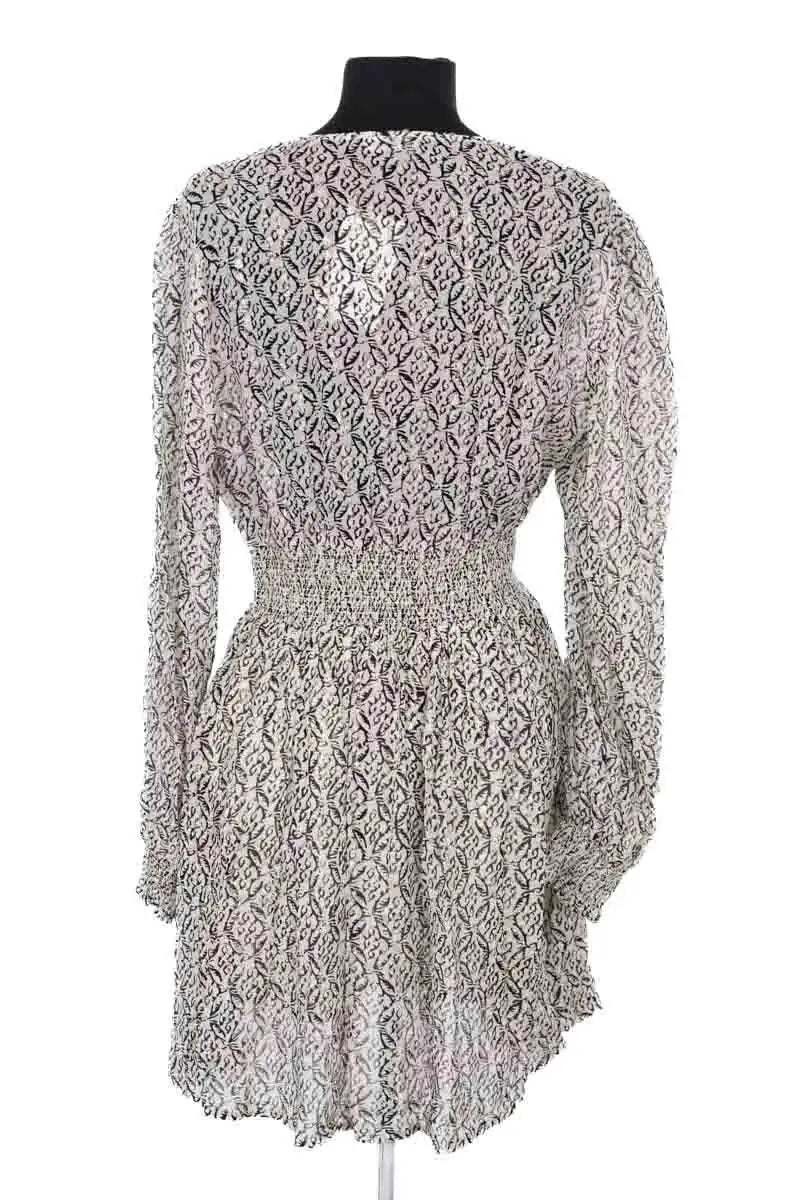 Robe Claudie Pierlot Blanc en Viscose