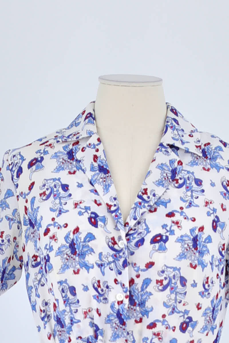 Robe Claudie Pierlot Blanc en Viscose