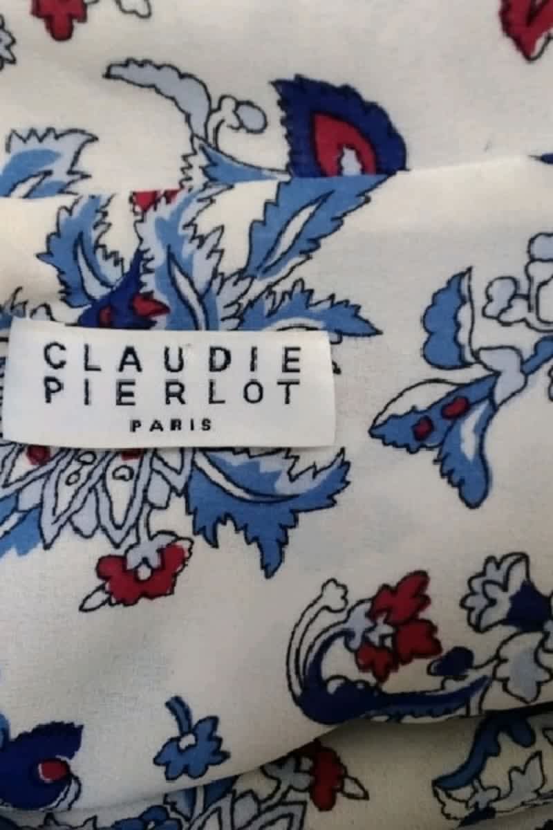 Robe Claudie Pierlot Blanc en Viscose