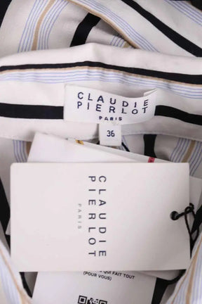 Robe Claudie Pierlot Blanc en Viscose