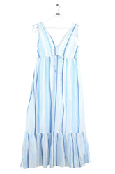 Robe Claudie Pierlot Bleu en Coton, taille S - Seconde Main