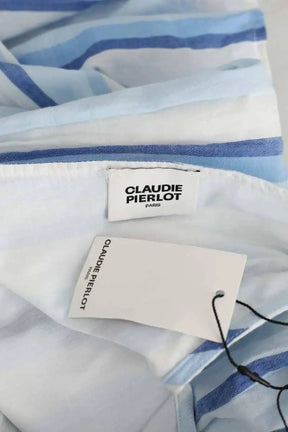 Robe Claudie Pierlot Bleu en Coton