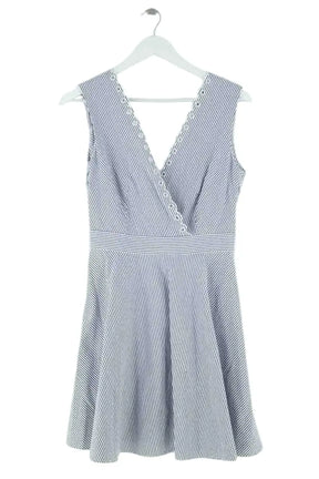 Robe Claudie Pierlot Bleu en Coton, taille S - Seconde Main