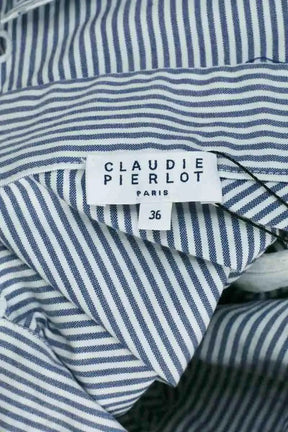 Robe Claudie Pierlot Bleu en Coton