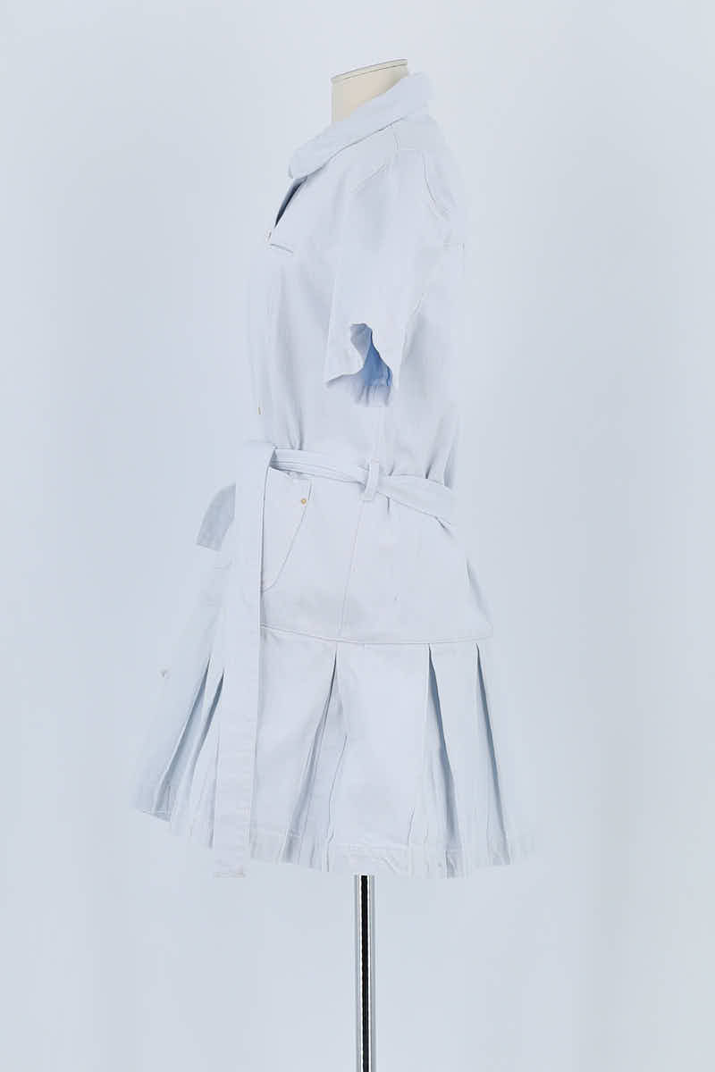 Robe Claudie Pierlot Bleu en Coton