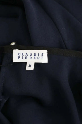 Robe Claudie Pierlot Bleu en Polyester