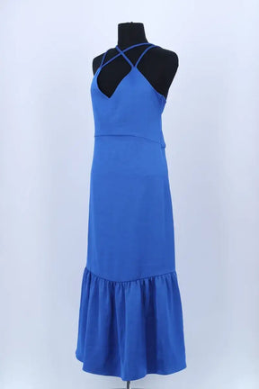 Robe Claudie Pierlot Bleu en Synthétique