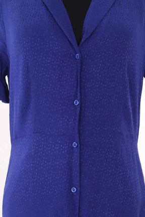 Robe Claudie Pierlot Bleu en Synthétique