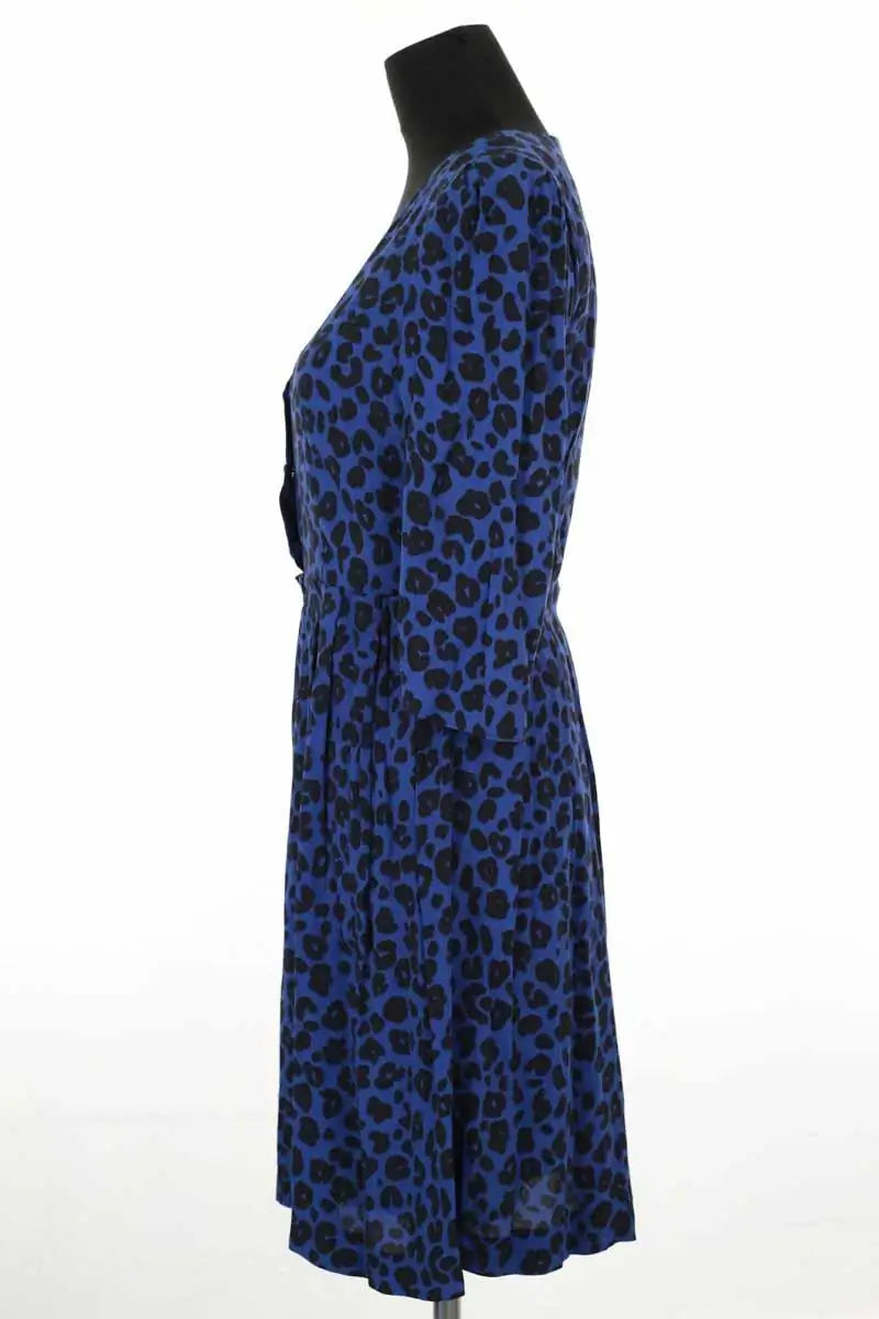 Robe Claudie Pierlot Bleu en Viscose