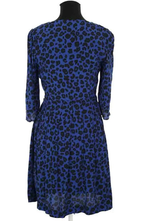 Robe Claudie Pierlot Bleu en Viscose