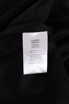 Robe Claudie Pierlot Marine en Laine