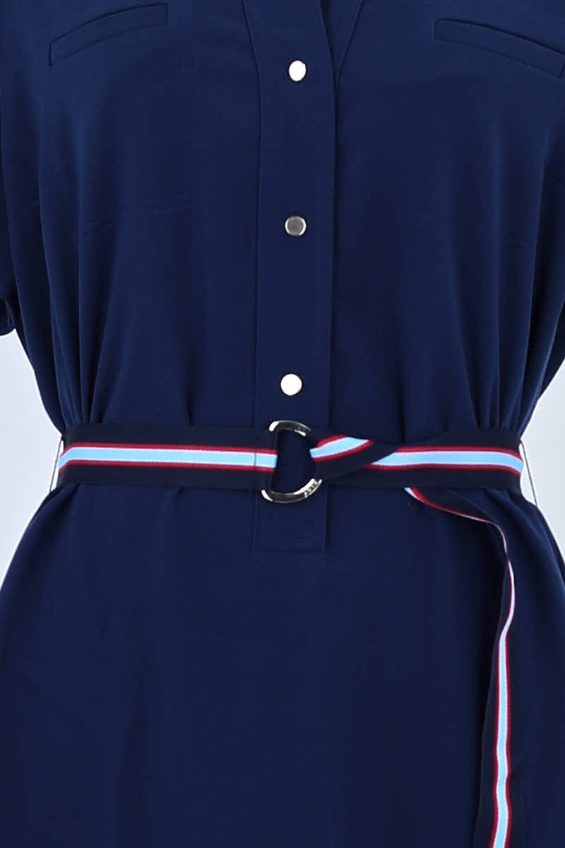 Robe Claudie Pierlot Marine en Polyester