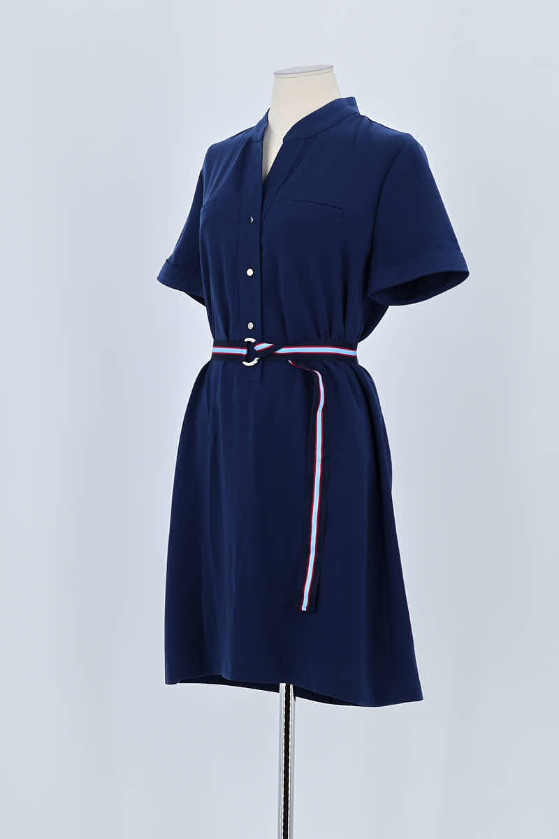 Robe Claudie Pierlot Marine en Polyester