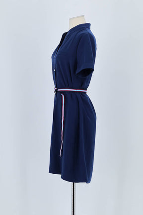 Robe Claudie Pierlot Marine en Polyester
