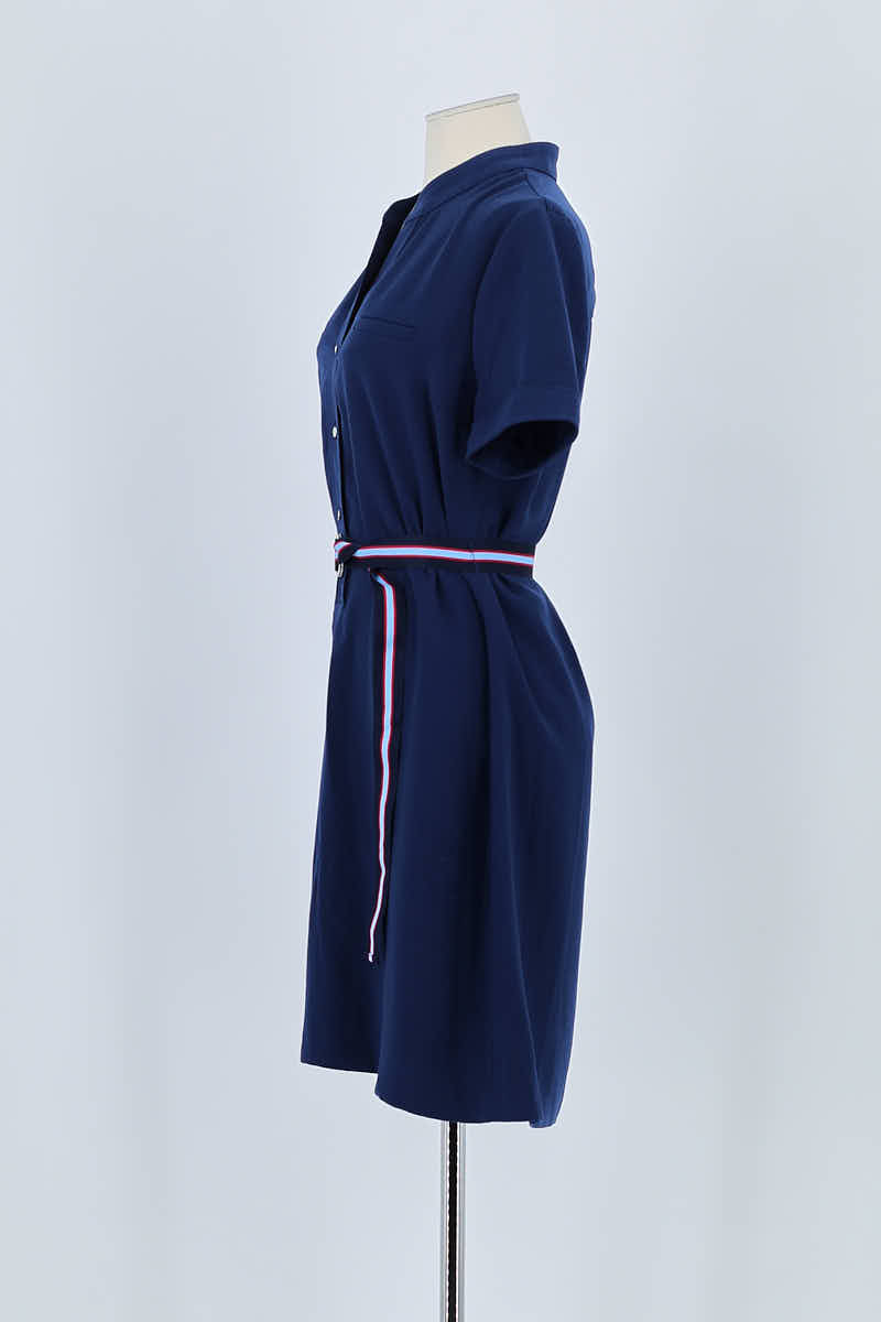 Robe Claudie Pierlot Marine en Polyester