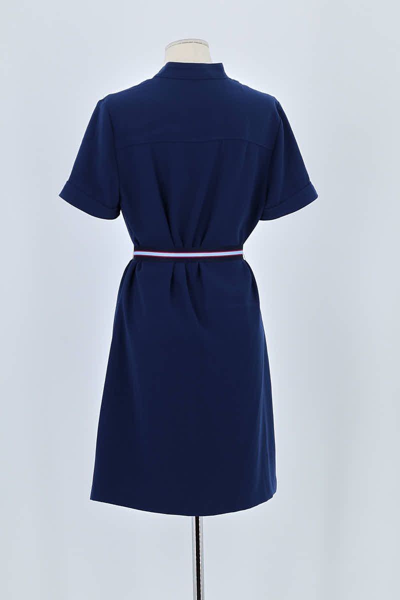 Robe Claudie Pierlot Marine en Polyester