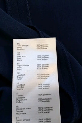 Robe Claudie Pierlot Marine en Polyester
