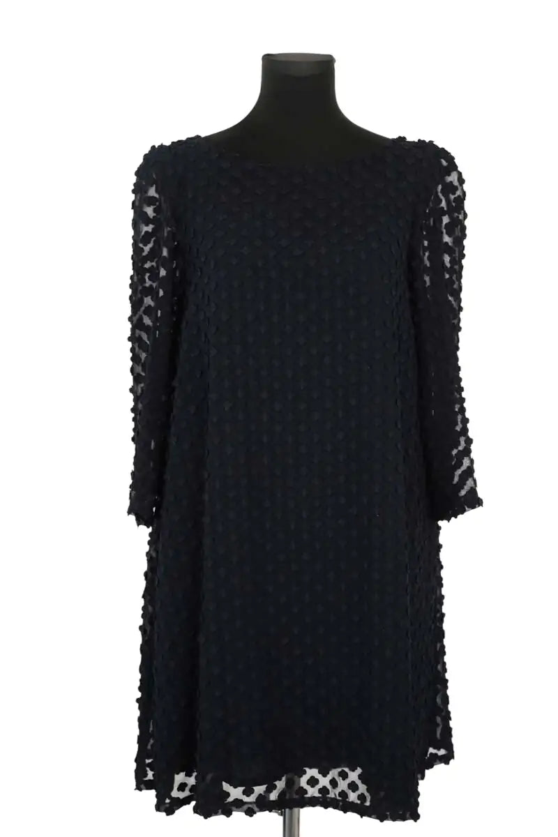 Robe Claudie Pierlot Marine en Polyester, taille M - Seconde Main