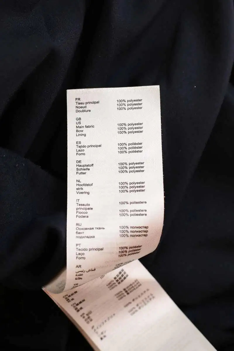 Robe Claudie Pierlot Marine en Polyester